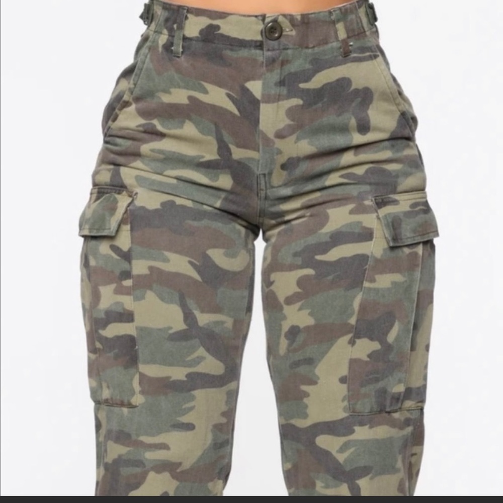 Camo jeans